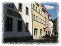 Gasse in der Altstadt von Zittau